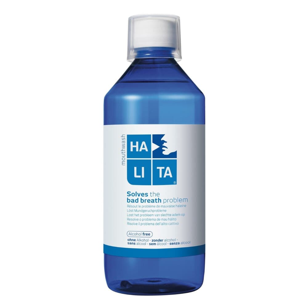 3x Halita Mondwater Frisse Adem 500 ml