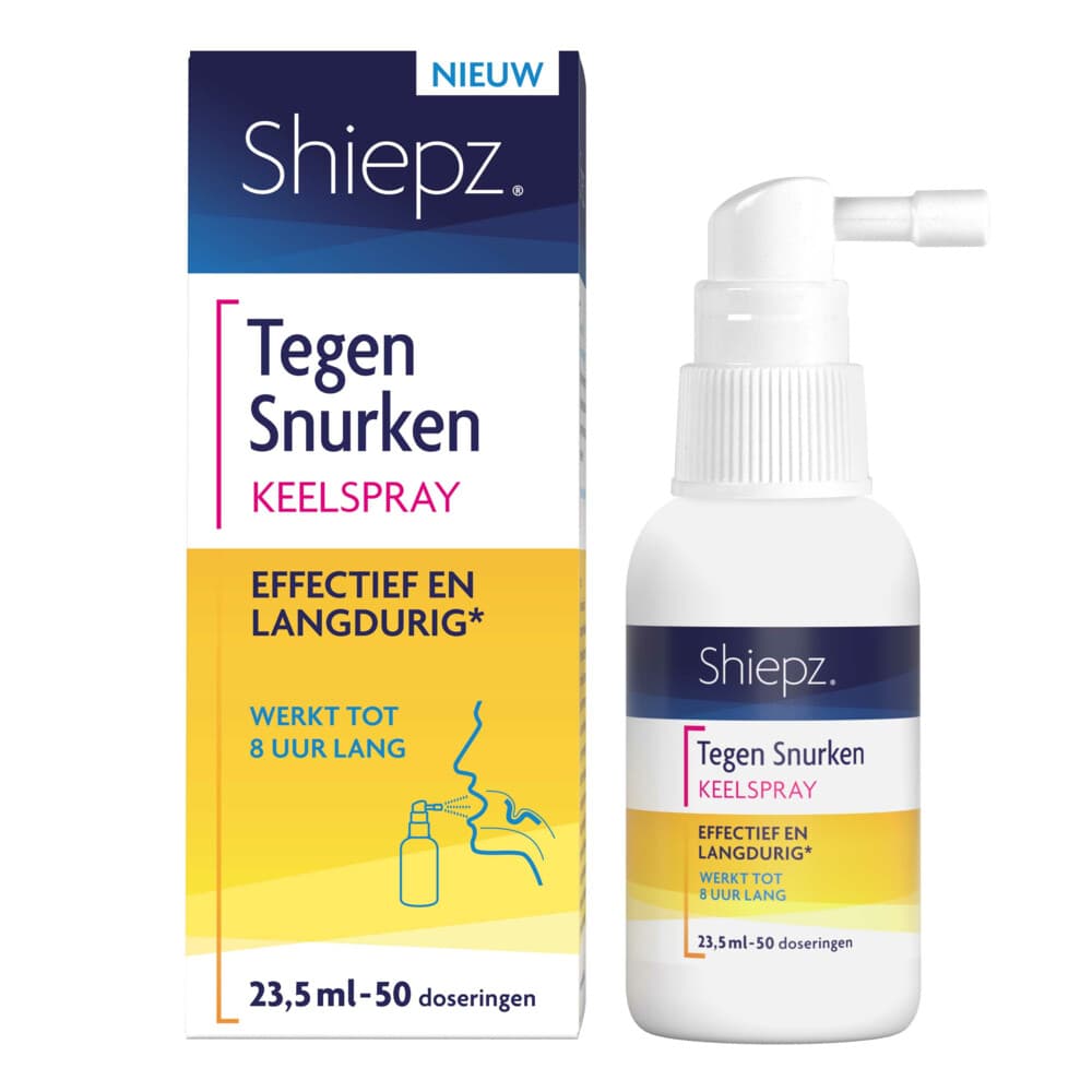 Shiepz Tegen Snurken Keelspray 23,5 ml