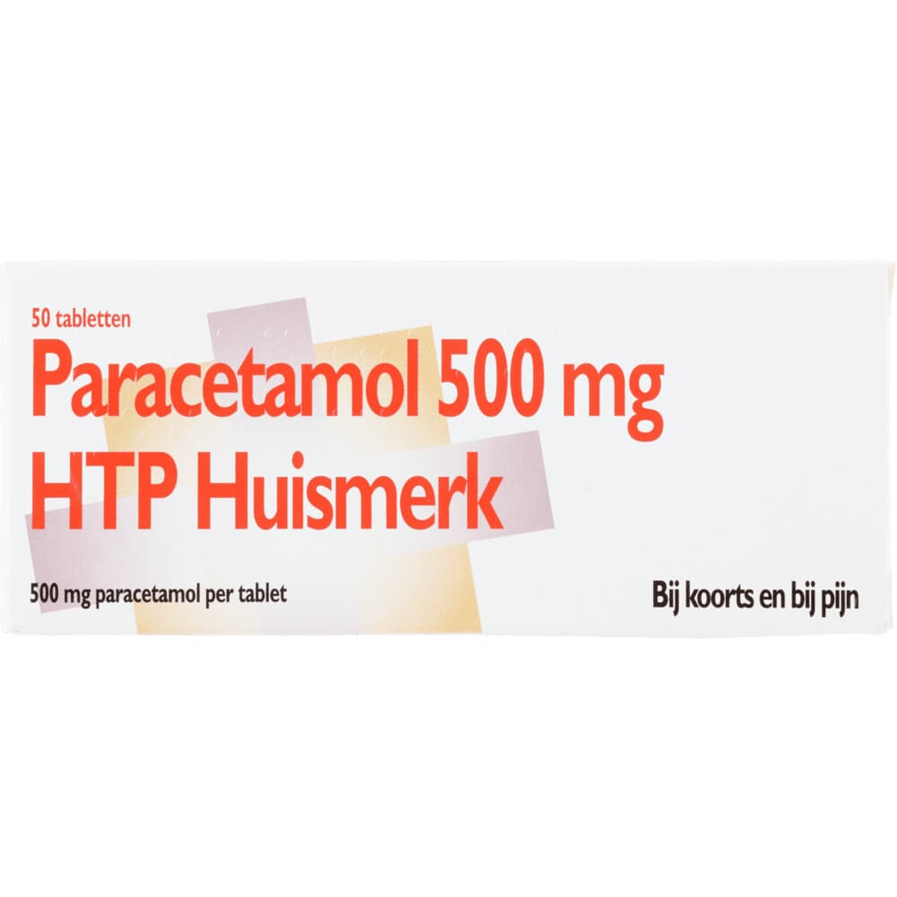 Healthypharm Paracetamol 500 mg 50 tabletten