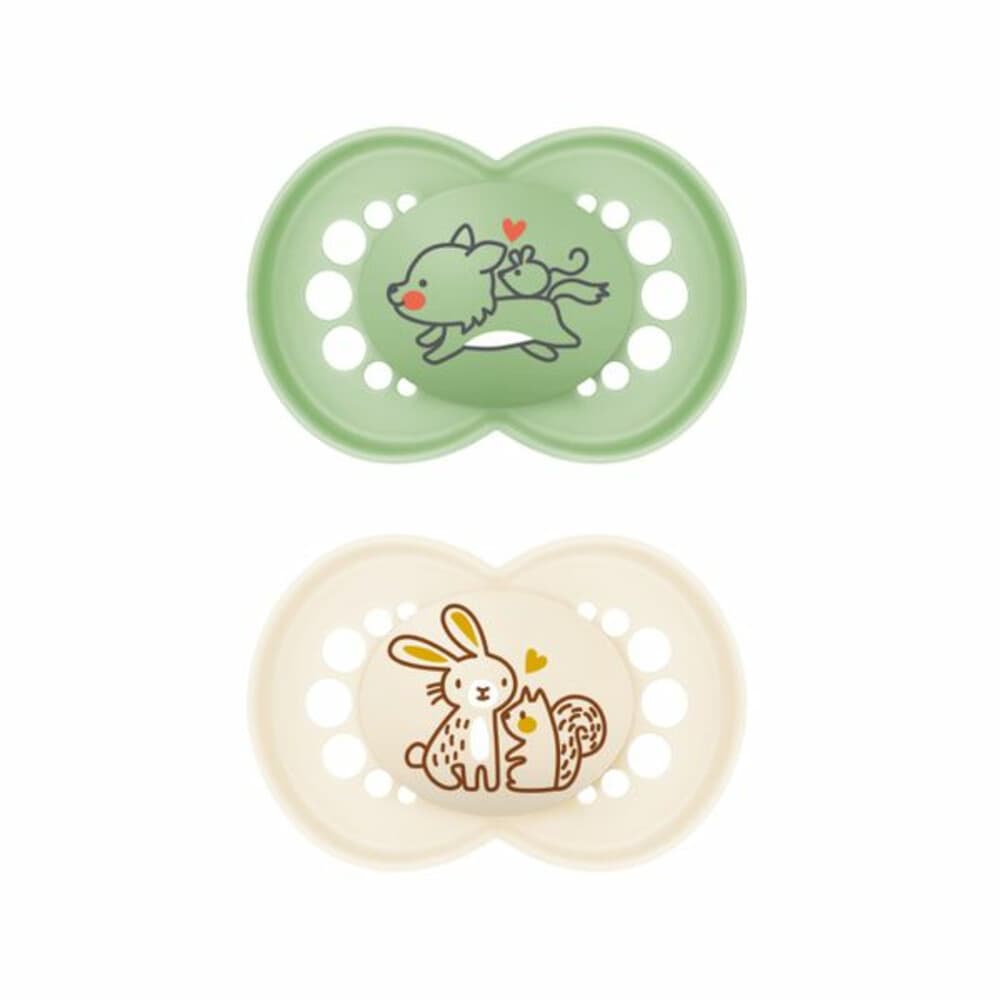 MAM Fopspeen Original Silikon 6-16 mnd Universeel 2 stuks