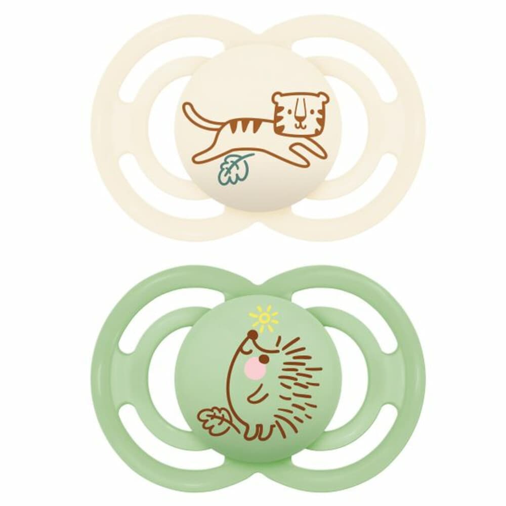 MAM Fopspeen Perfect Silikon 6-16 mnd Universeel 2 stuks