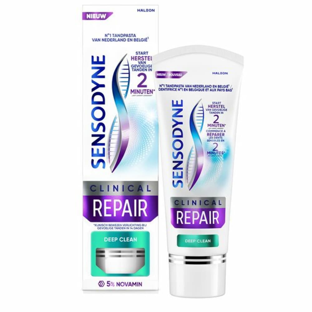 Sensodyne Tandpasta Clinical Repair Deep Clean 75 ml