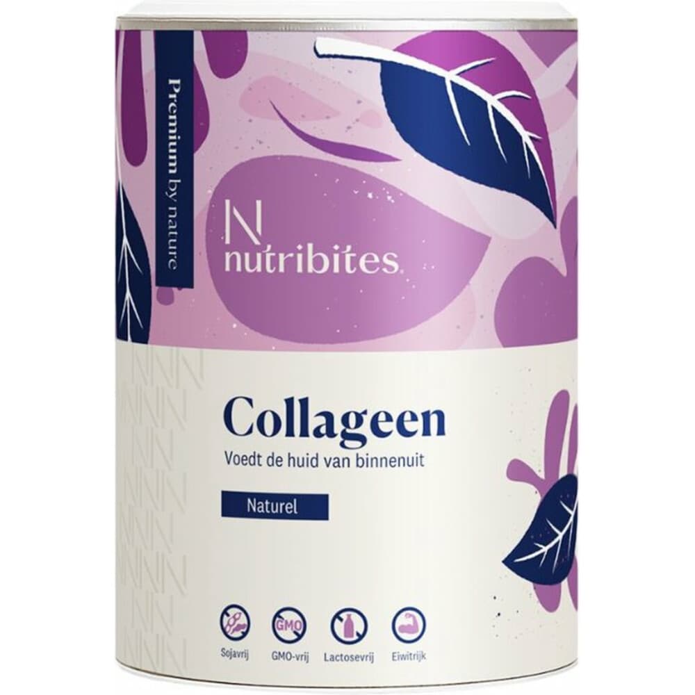 Gratis Verzending: Nutribites Collageen Naturel Poeder 360 gr