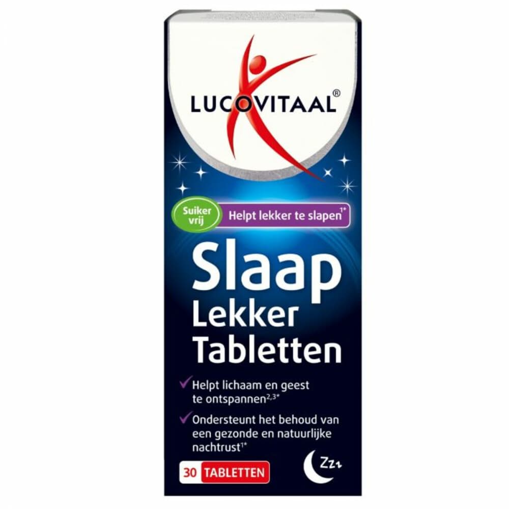2+2 gratis: Lucovitaal Slaap Lekker 30 tabletten