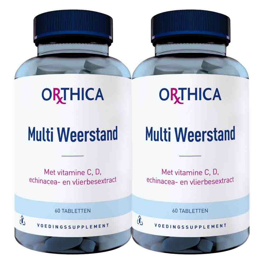 Gratis Verzending: 2x Orthica Multi Weerstand 60 tabletten