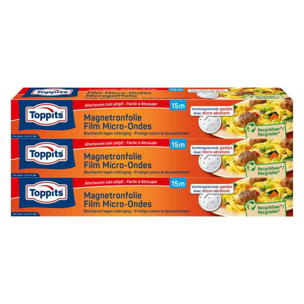 3x Toppits Magnetronfolie 15 meter