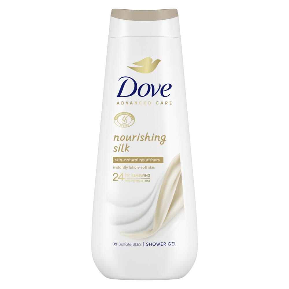 2+1 gratis: Dove Douchecrème Nourishing Silk 600 ml