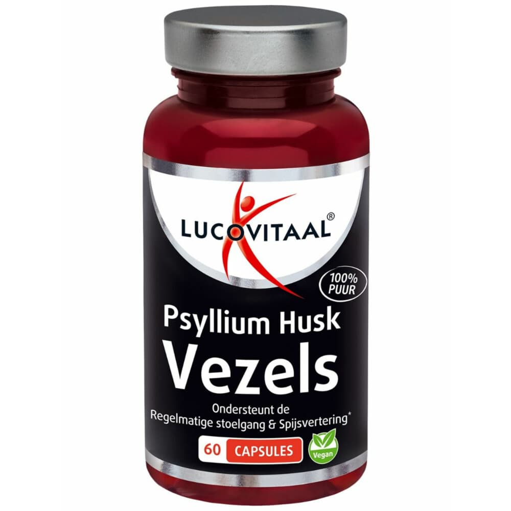 2+2 gratis: Lucovitaal Psyllium Husk Vezels 60 capsules