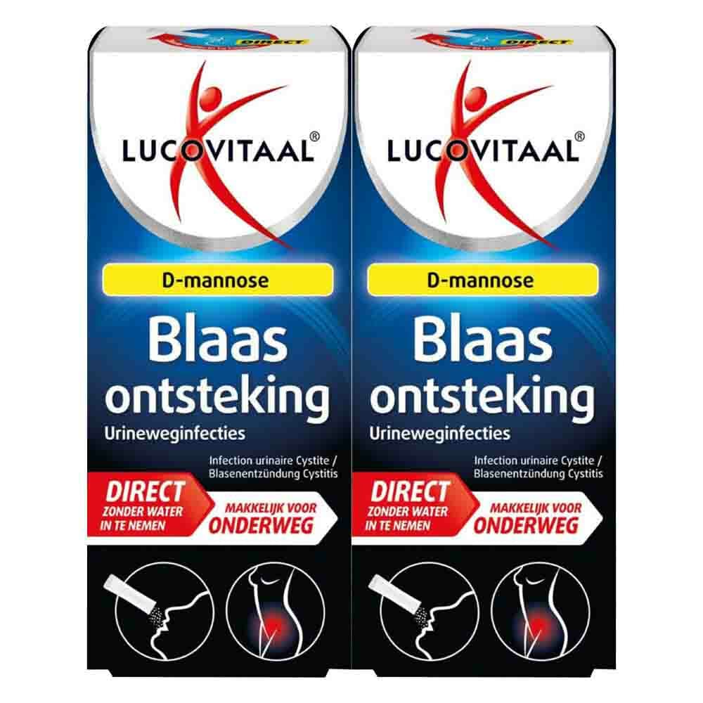 2x Lucovitaal Blaasontsteking Direct 6 sticks