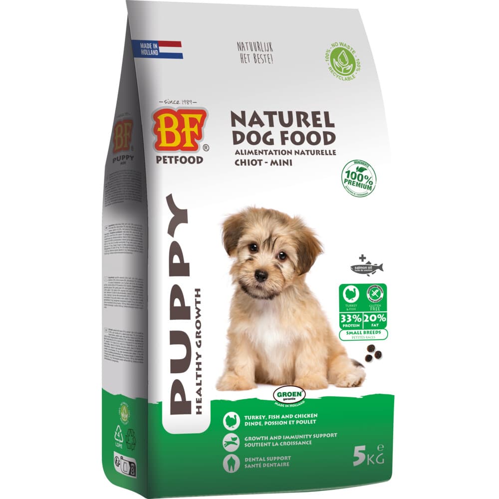BF Petfood Small Breed Puppy Hondenvoer 5 kg
