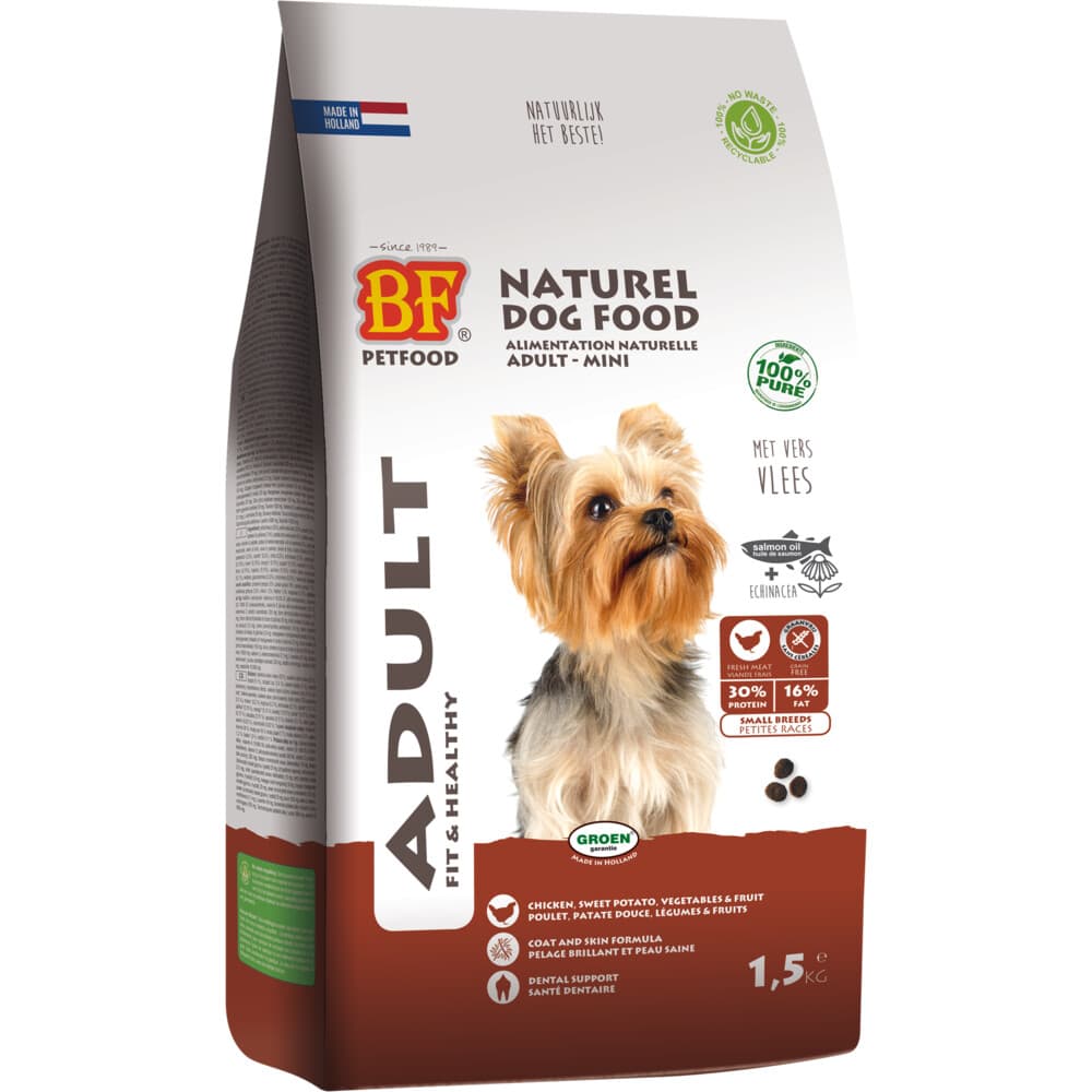 BF Petfood Small Breed Adult Hondenvoer 5 kg