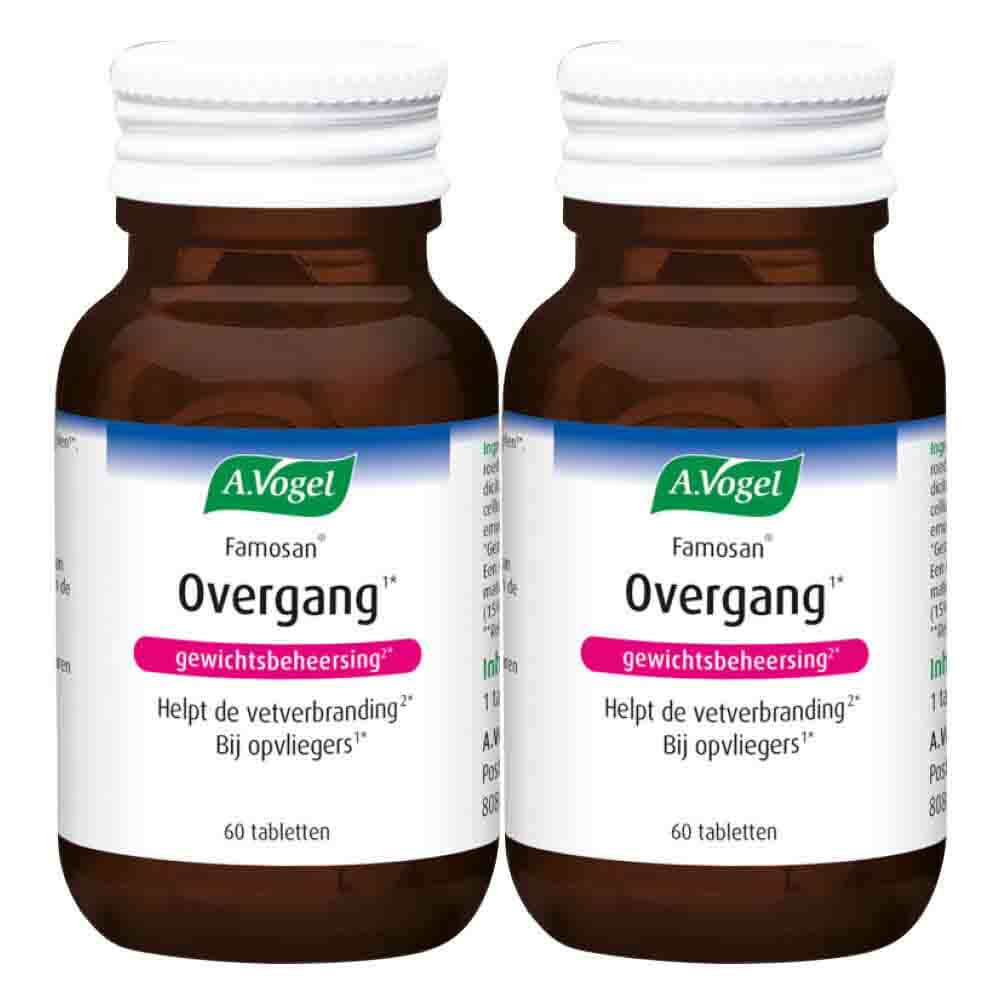 Gratis Verzending: 2x A.Vogel Famosan Overgang Gewichtsbeheersing 60 tabletten