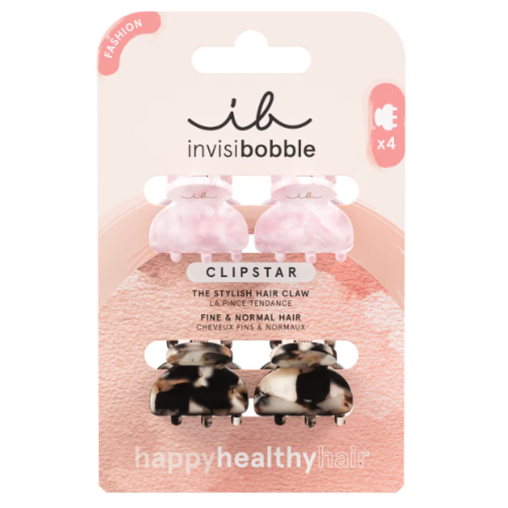 Invisibobble Clipstar Petit Four 4 stuks