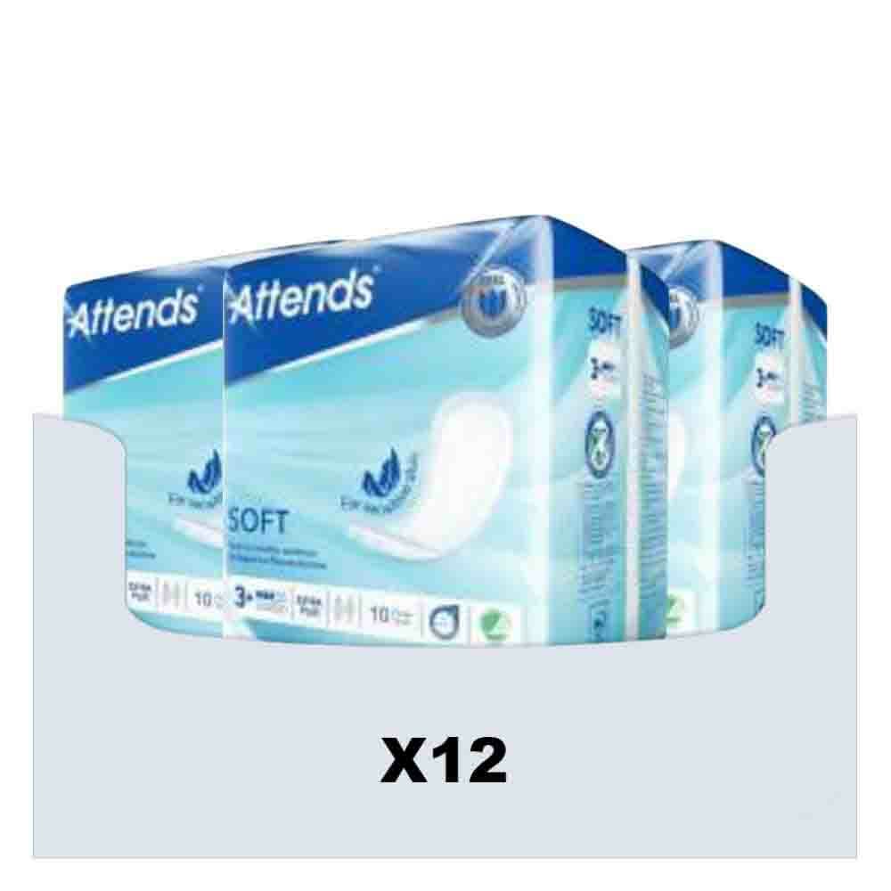 12x Attends Soft Extra Plus 3 10 stuks