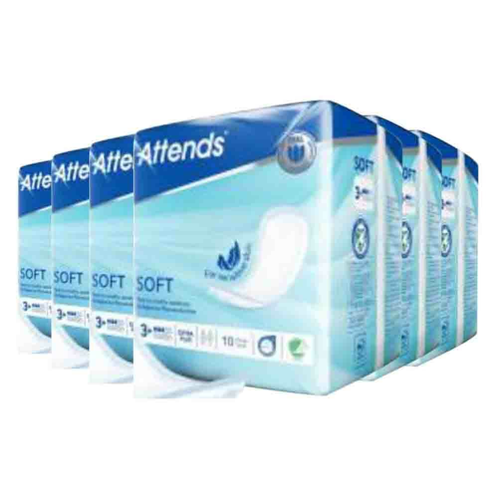 6x Attends Soft Extra Plus 3 10 stuks