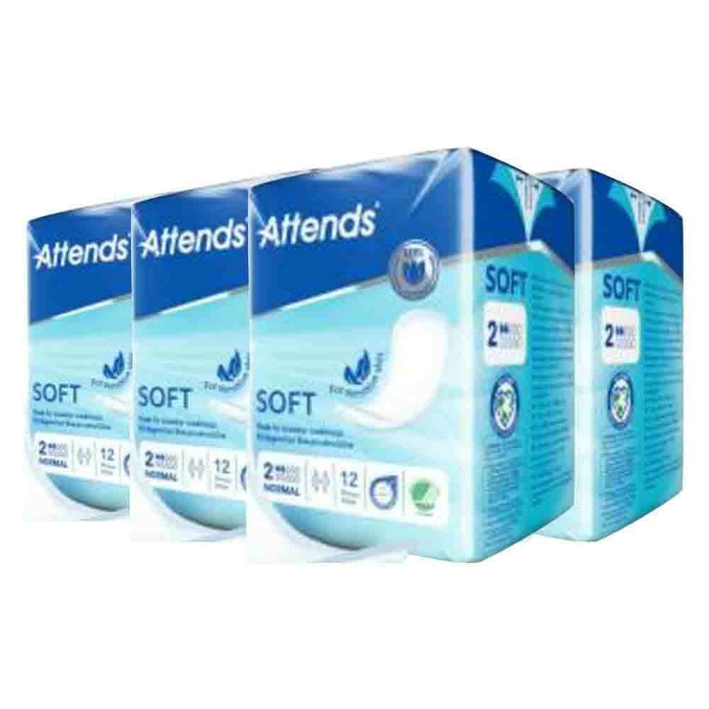 4x Attends Soft Normal 2 12 stuks