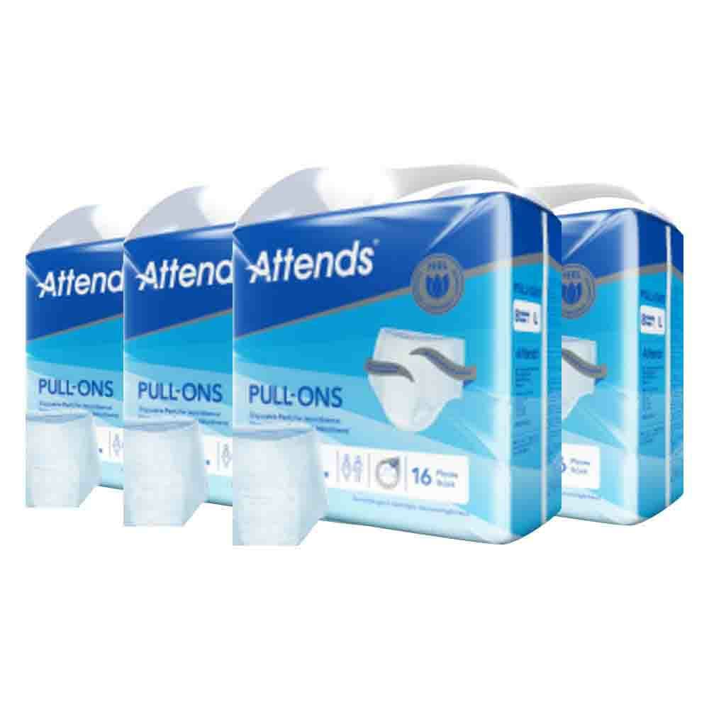 4x Attends Pull-Ons 8L 16 stuks