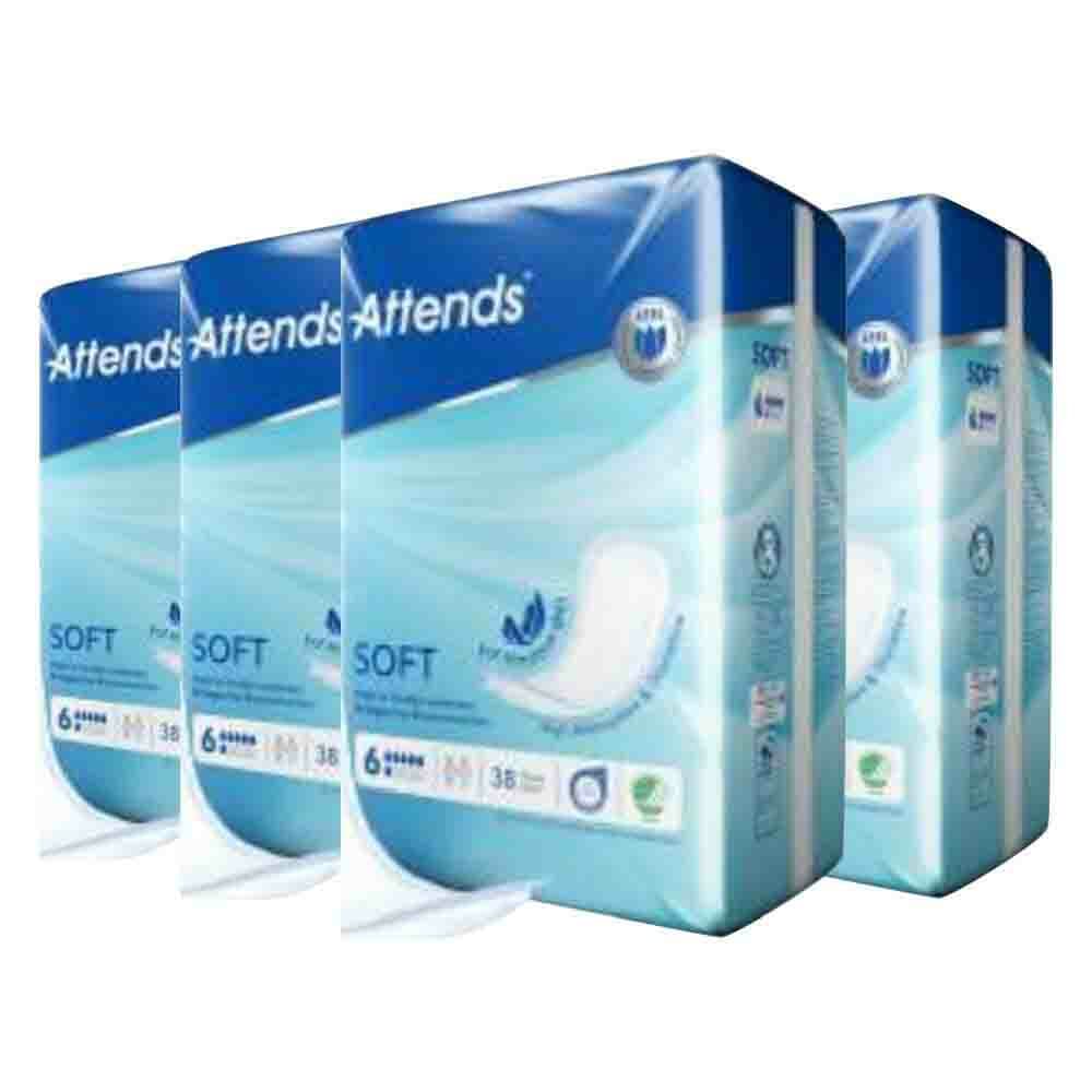 4x Attends Soft 6 38 stuks