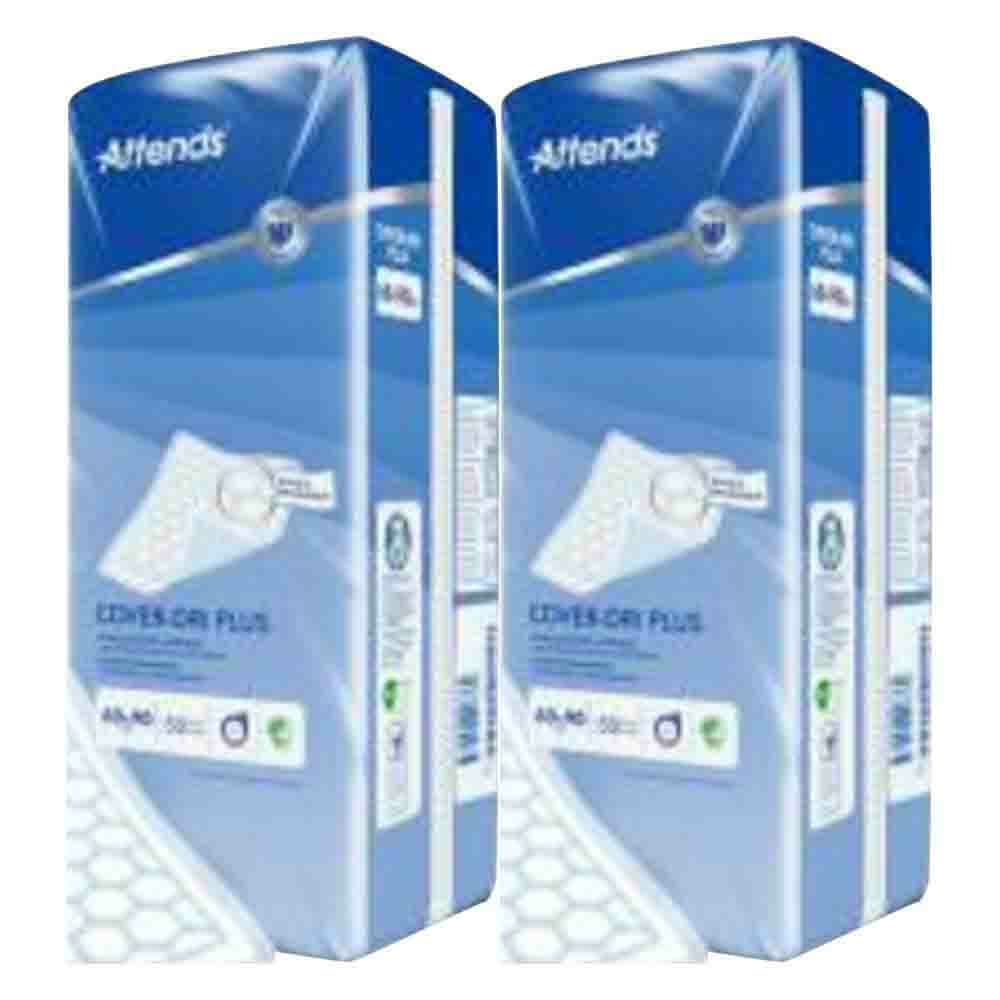 2x Attends Cover Dri Plus 60X90 50 stuks