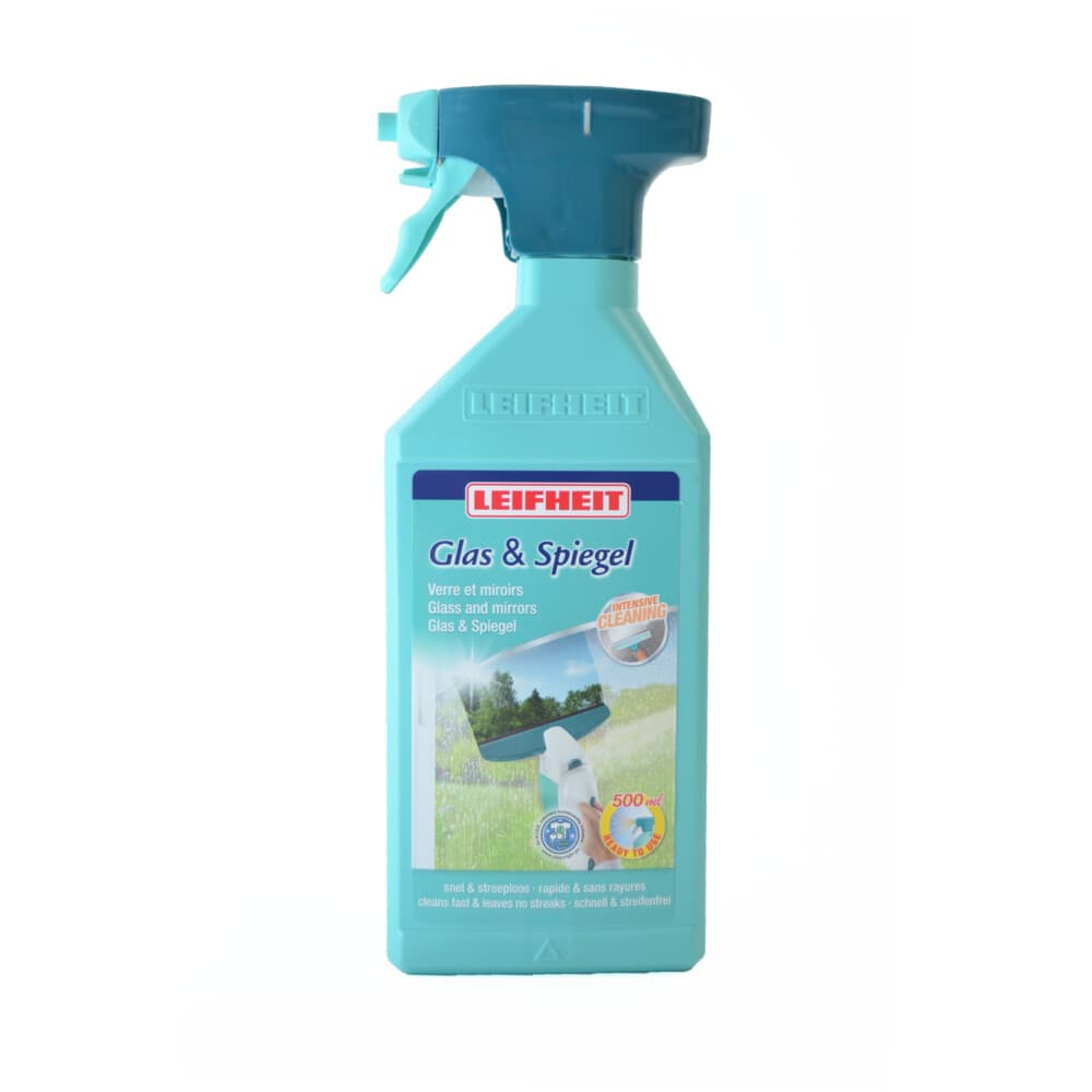 4x Leifheit Glas- en Spiegelreiniger Spray 500 ml