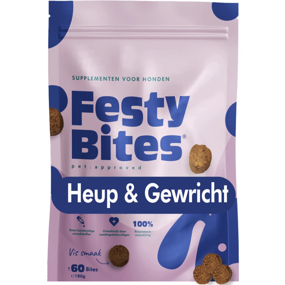 FestyBites Heup&Gewricht Hondensnack 180 gr
