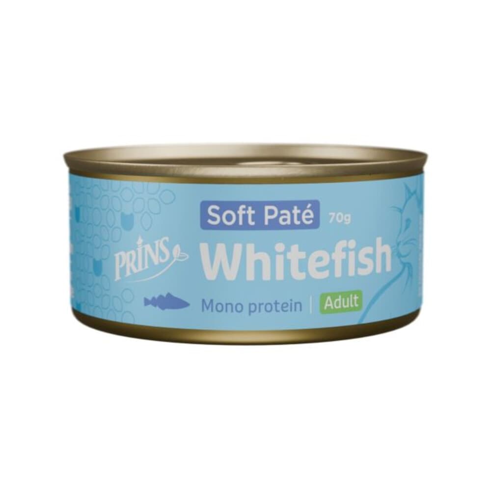 Prins Soft Paté Kattenvoer Nat Witvis 70 gr