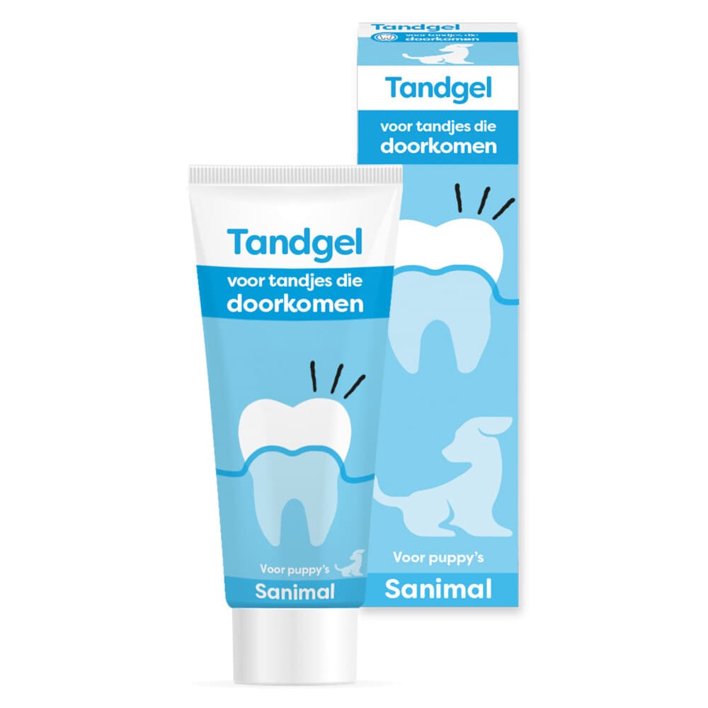 Sanimal Tandgel voor Tandjes die Doorkomen 50 gr