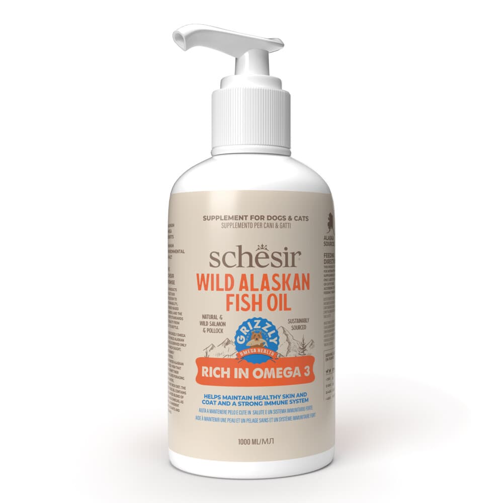 Schesir Grizzly Wild Alaskan Fish Oil 1000 ml