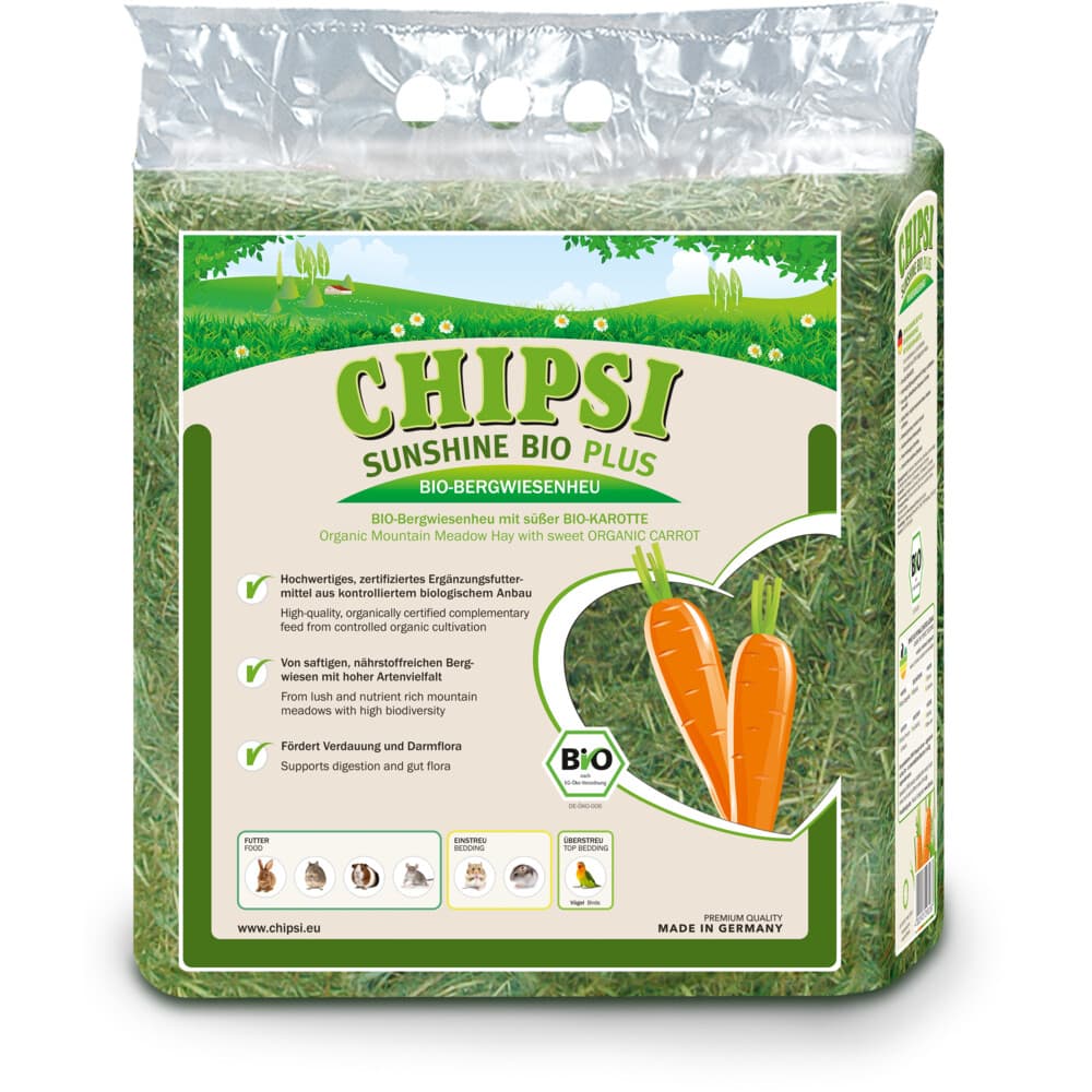 Chipsi Sunshine Bio Plus Weidehooi Wortel 600 gr