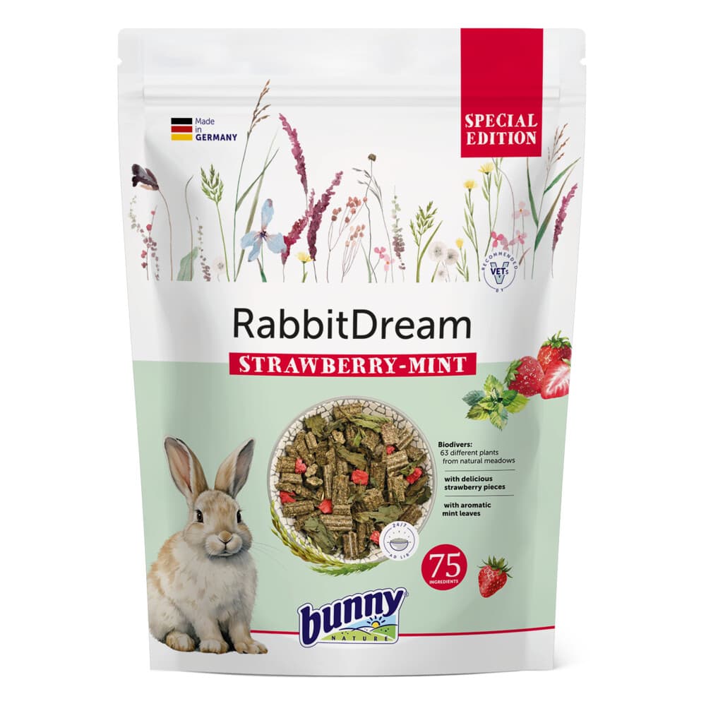Bunny Nature Konijndroom Special Edition Strawberry-Mint 1,5 kg