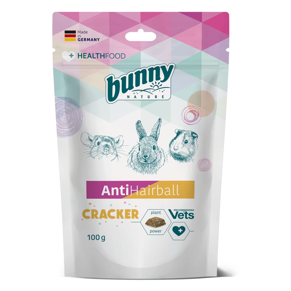 5x Bunny Nature Anti Hairball Cracker 100 gr
