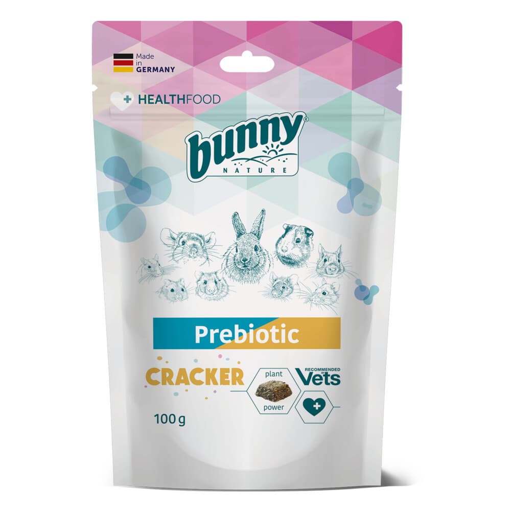 5x Bunny Nature Prebiotic Cracker 100 gr