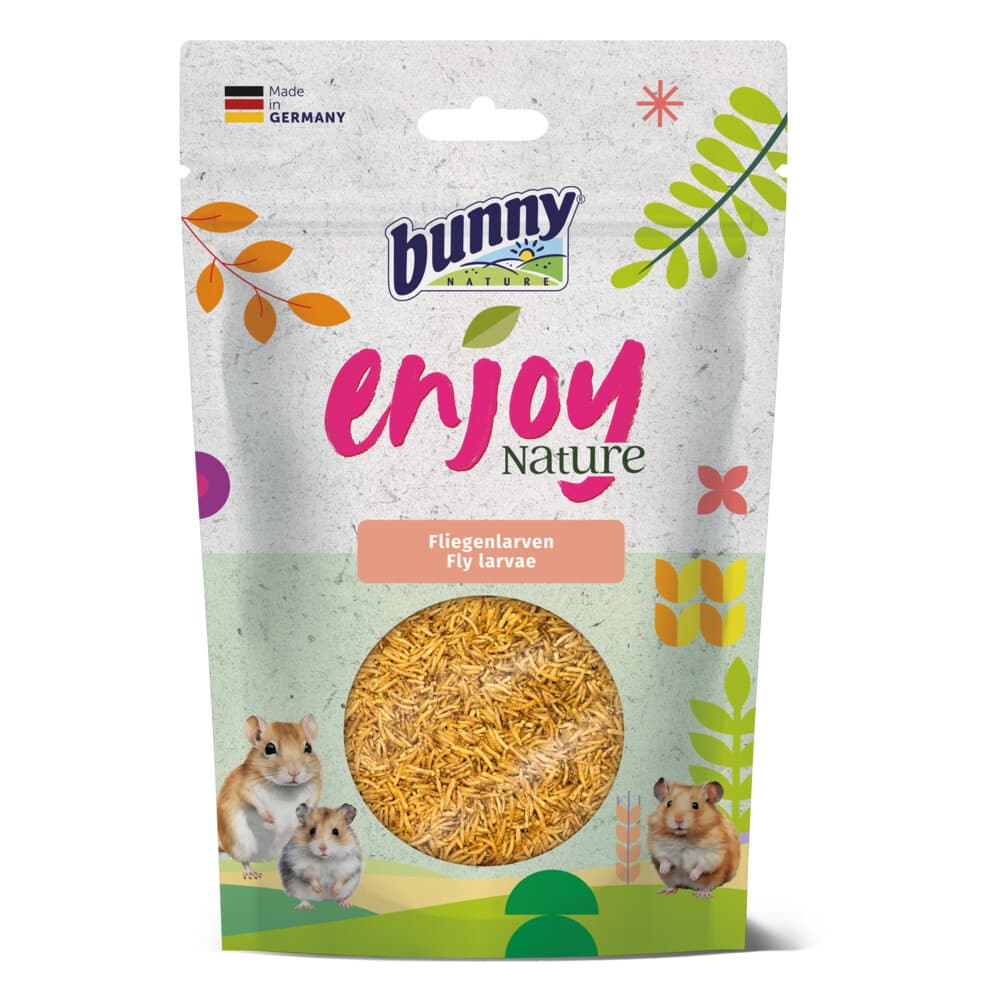 7x Bunny Nature Enjoy Nature Fly Larvae 40 gr