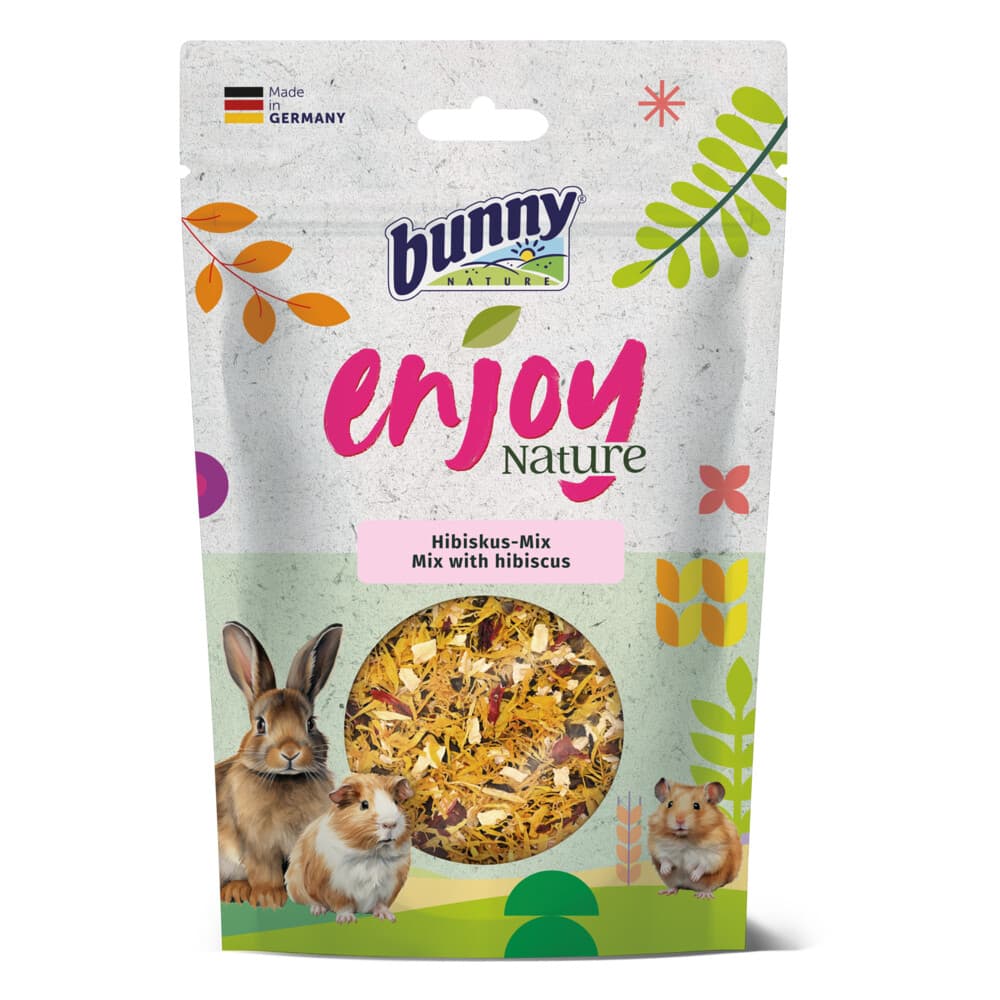 7x Bunny Nature Enjoy Nature Mix Hibiscus 50 gr