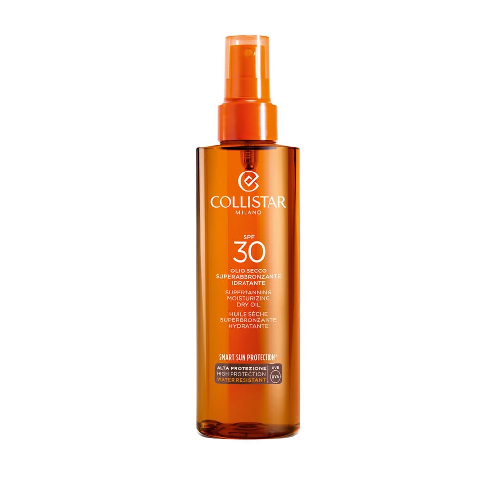 2e halve prijs: Collistar Supertanning Moisturizing Dry Oil SPF 30 200 ml