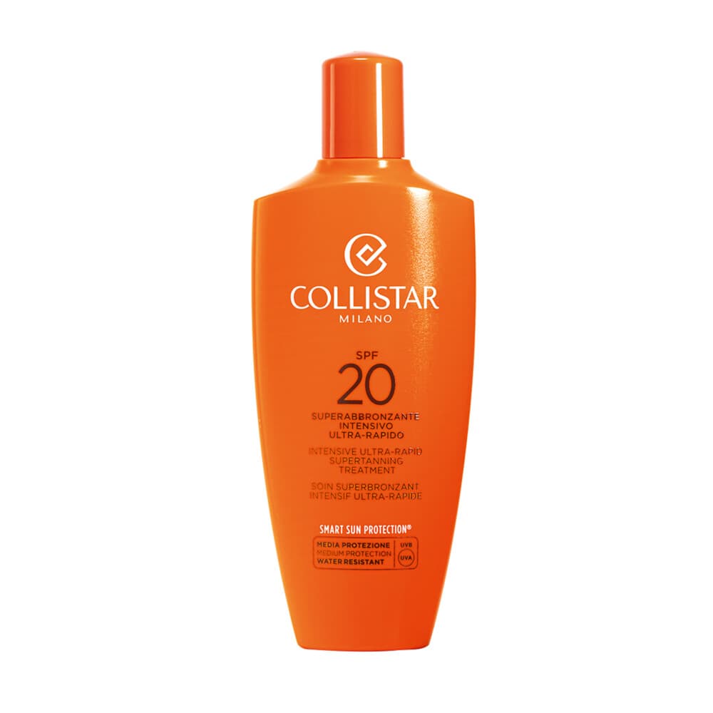 2e halve prijs: Collistar Intensive Ultra Rapid Supertanning Treatment SPF 20 200 ml