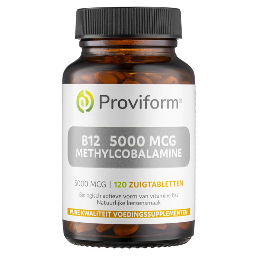 Gratis Verzending: Proviform Vitamine B12 5000mcg Methylcobalamine 120 tabletten