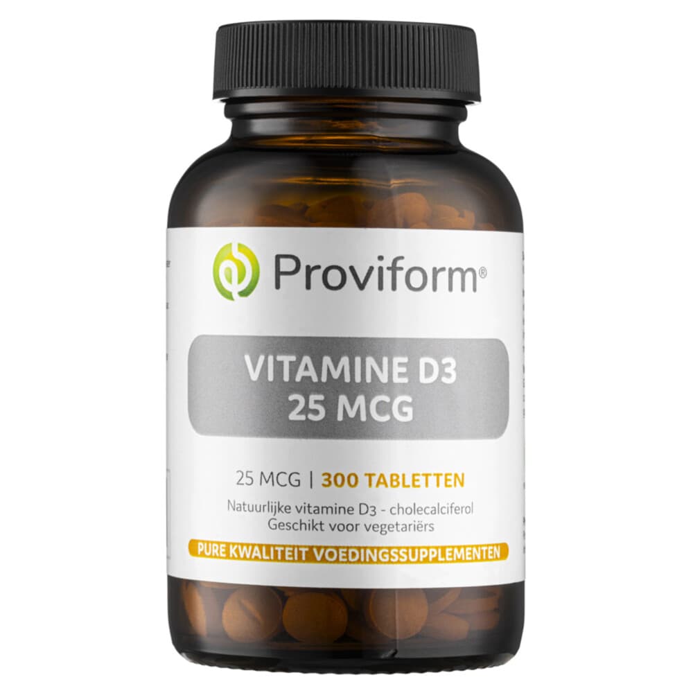 Gratis Verzending: Proviform Vitamine D3 25 MCG 300 tabletten