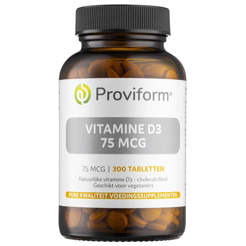 Gratis Verzending: Proviform Vitamine D3 75MCG 300 tabletten