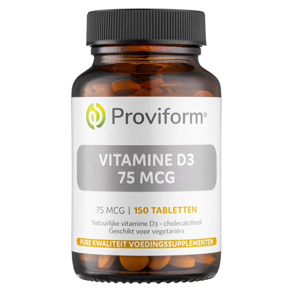 Gratis Verzending: Proviform Vitamine D3 75MCG 150 tabletten