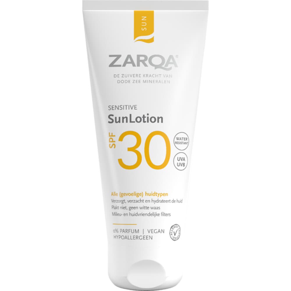3x Zarqa SunLotion SPF 30 Sensitive 100 ml