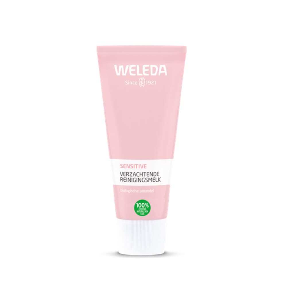 2e halve prijs: WELEDA Amandel Verzachtende Reinigingsmelk 75 ml