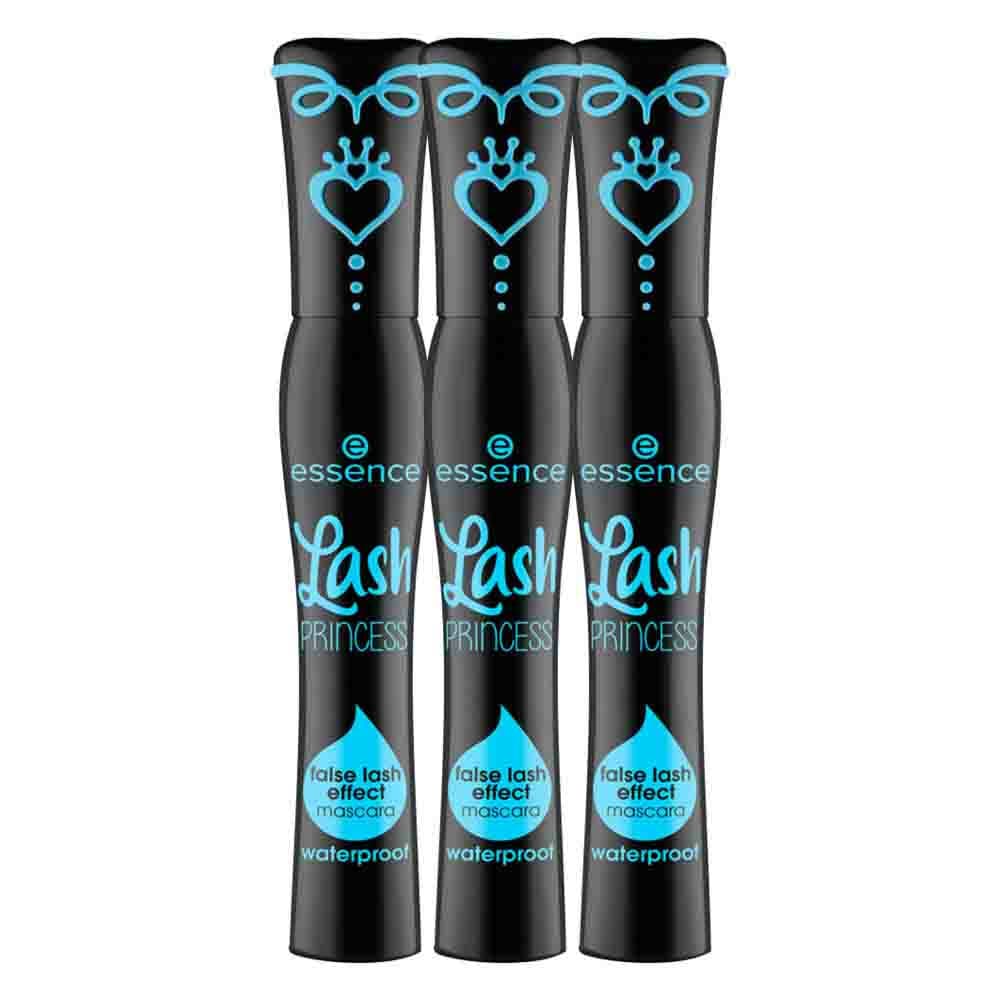 3x essence Lash Princess False Lash Effect Mascara Waterproof Black 12 ml