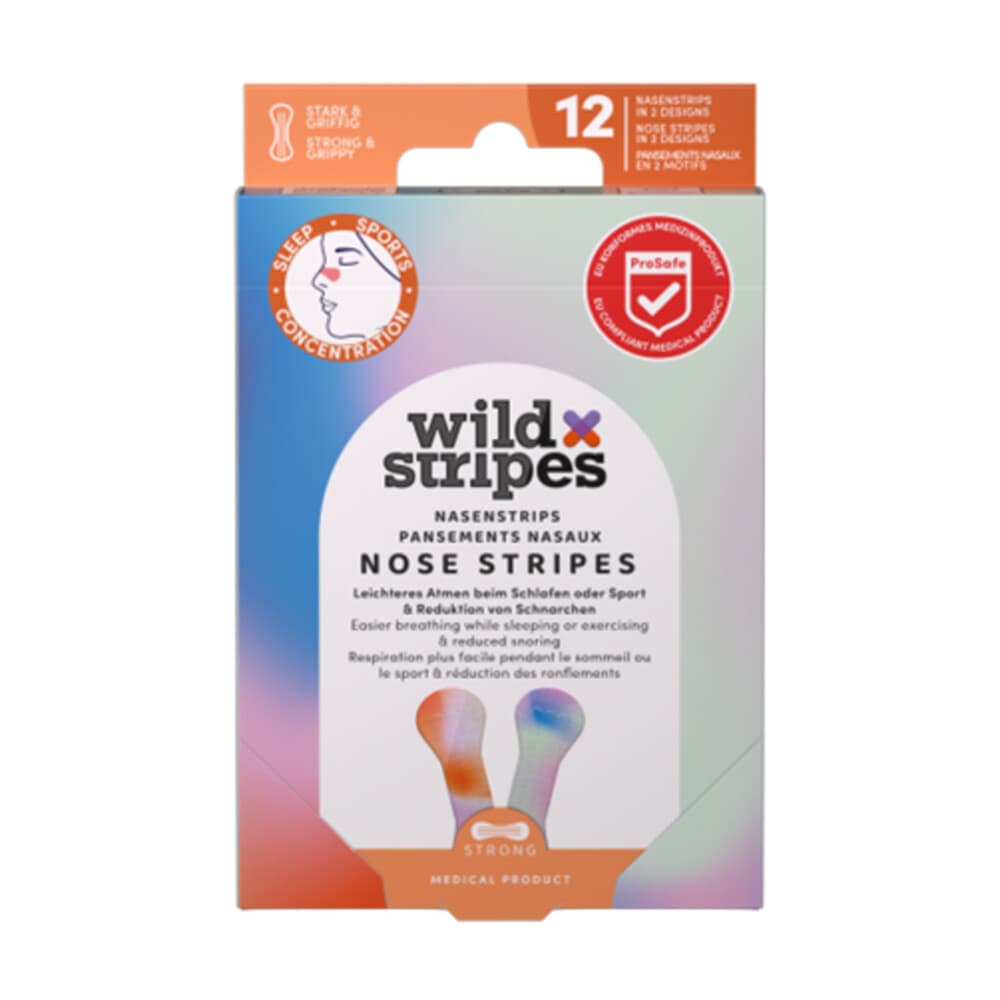 2x Wild Stripes Neusstrips Sunrise 12 stuks