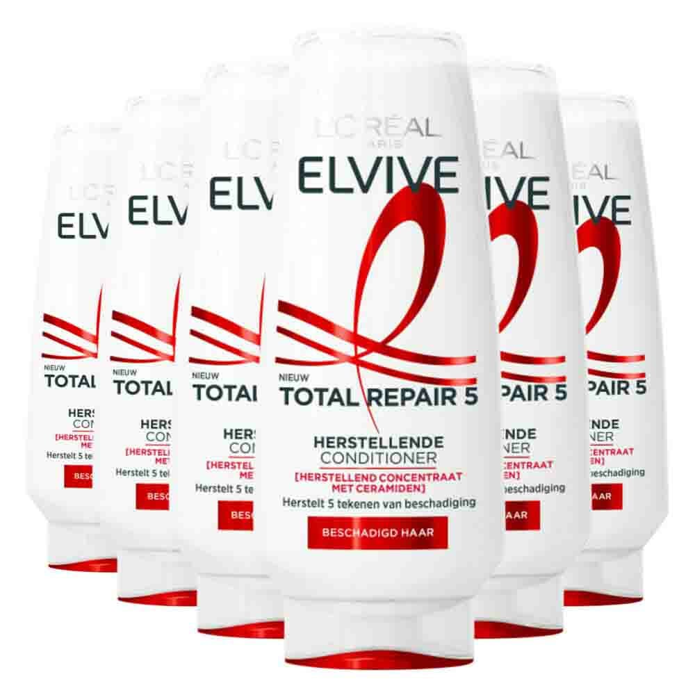 6x L'Oréal Elvive Total Repair 5 Conditioner 200 ml