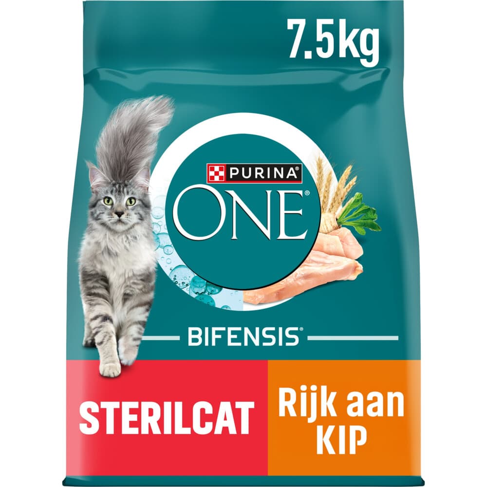 Purina ONE Kattenvoer Droog Sterilcat Kip - Tarwe 7,5 kg