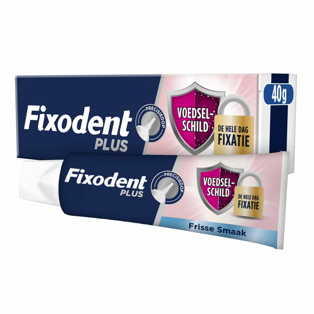 6x Fixodent Kleefpasta Plus 40 gr