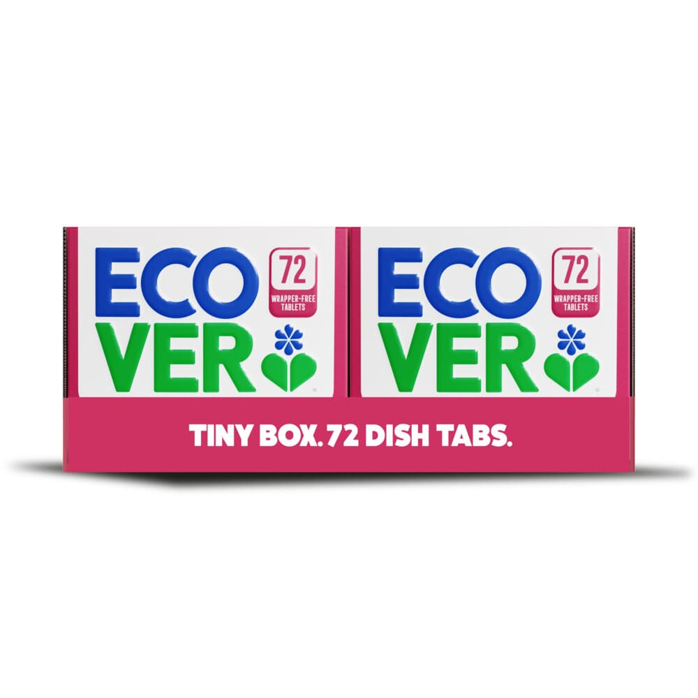 4x Ecover Vaatwastabletten All-in-One 72 stuks