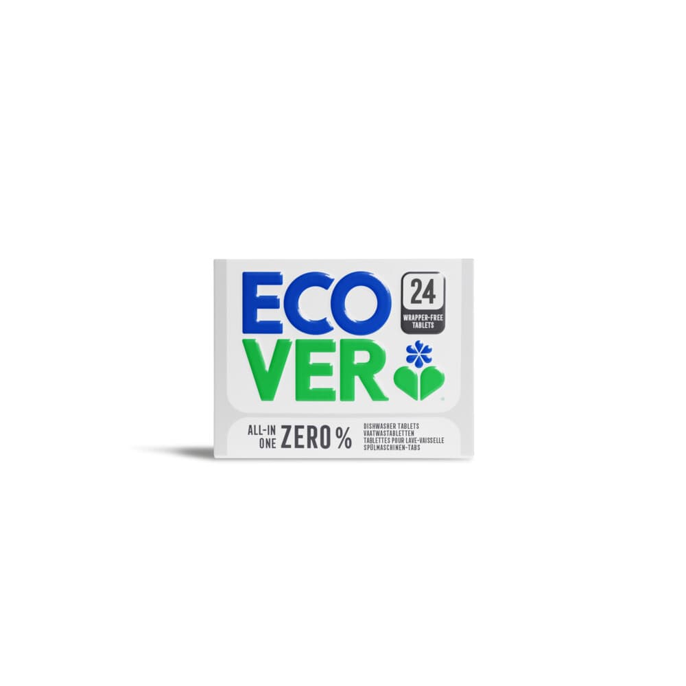Ecover Vaatwastabletten All-in-One Zero% 24 stuks