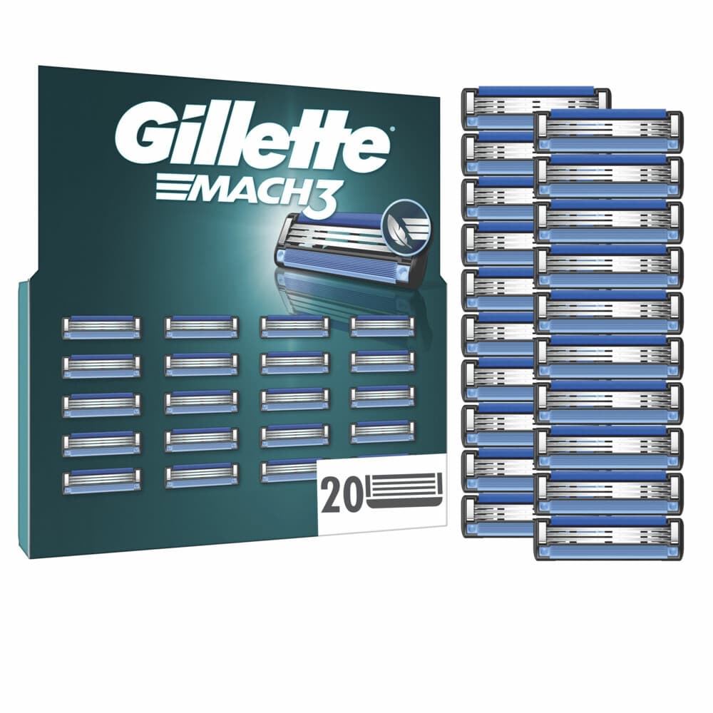 Gillette Scheermesjes Mach3 20 stuks